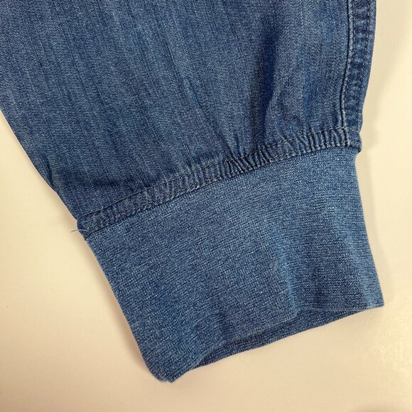Joe Fresh Jeans Jogger in Tencel size Large - Picture 5 of 6